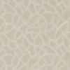 brown geometric embroideried fabric from Clarke & Clarke