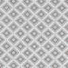 black-grey geometric embroideried fabric from Clarke & Clarke