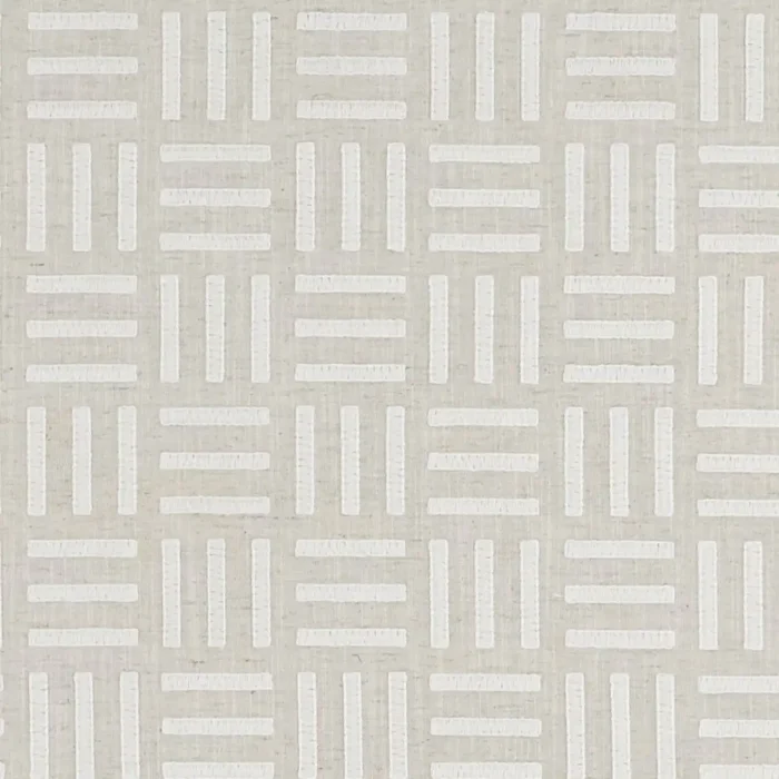 Parallel Fabric - Ivory fabric swatch F1449/02