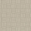 brown geometric embroideried fabric from Clarke & Clarke