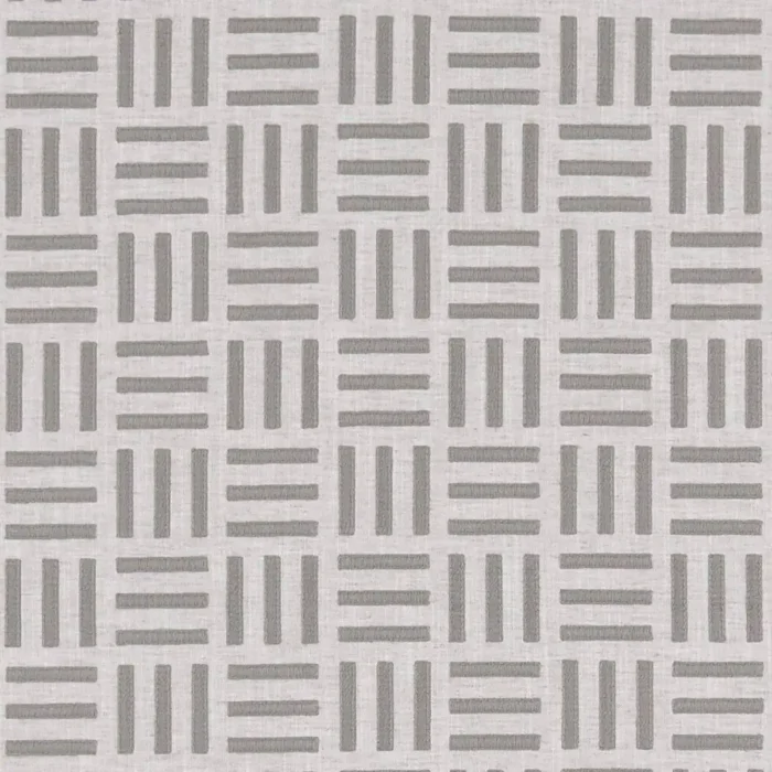 Parallel Fabric - Silver fabric swatch F1449/04
