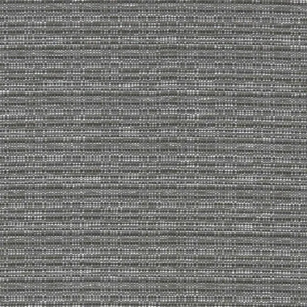 Ramie Fabric - Charcoal by black-grey plain woven fabric from Clarke & Clarke