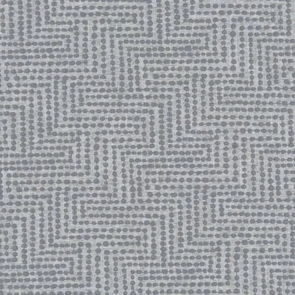 Solitaire Fabric - Charcoal by black-grey spotted embroideried fabric from Clarke & Clarke