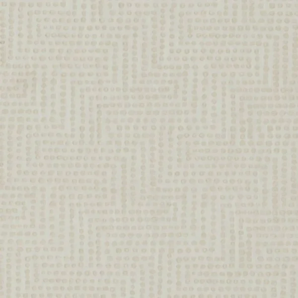 Solitaire Fabric - Ivory by brown spotted embroideried fabric from Clarke & Clarke
