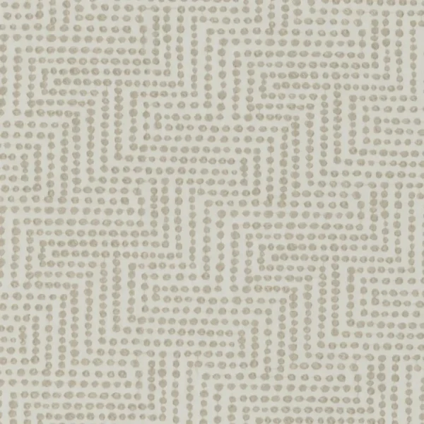 brown spotted embroideried fabric from Clarke & Clarke