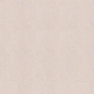 pink botanical jacquard fabric from Clarke & Clarke