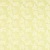 yellow botanical jacquard fabric from Clarke & Clarke