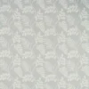black-grey botanical jacquard fabric from Clarke & Clarke