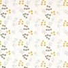 white botanical embroideried fabric from Clarke & Clarke
