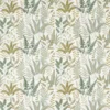neutral botanical embroideried fabric from Clarke & Clarke