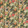 multicolour botanical printed fabric from Clarke & Clarke