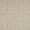 neutral botanical jacquard fabric from Clarke & Clarke