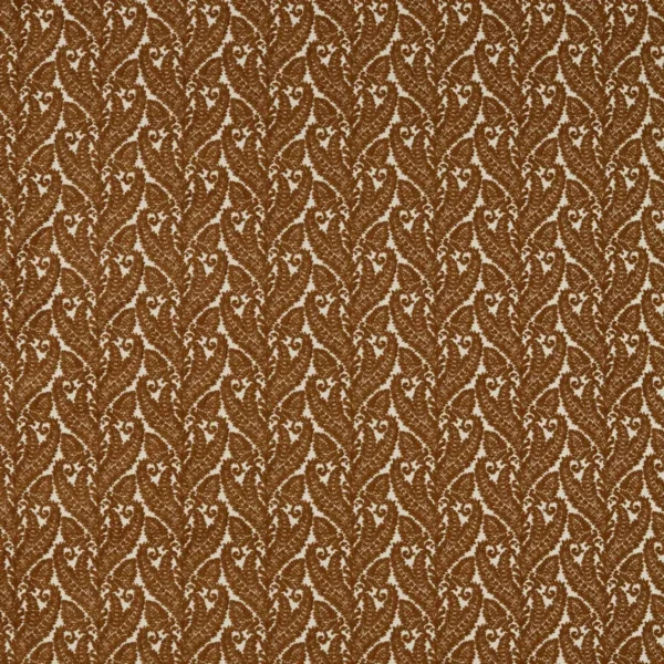 orange botanical misc fabric from Clarke & Clarke