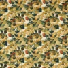 yellow botanical printed fabric from Clarke & Clarke