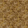 yellow botanical jacquard fabric from Clarke & Clarke