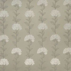 neutral botanical woven fabric from Ashley Wilde