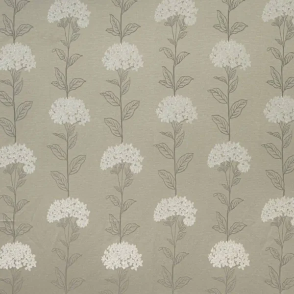 Hadlow Fabric - Caramel by neutral botanical woven fabric from Ashley Wilde