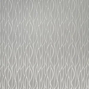 black-grey striped woven fabric from Ashley Wilde