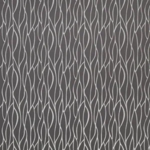 black-grey striped woven fabric from Ashley Wilde
