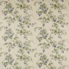 blue botanical cotton fabric from Colefax & Fowler
