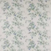 blue botanical cotton fabric from Colefax & Fowler