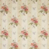 brown botanical cotton fabric from Colefax & Fowler