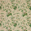 green botanical cotton fabric from Colefax & Fowler