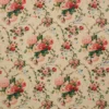 multicolour botanical cotton fabric from Colefax & Fowler