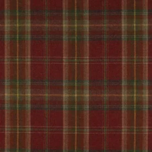 pink checked woolen fabric from Colefax & Fowler