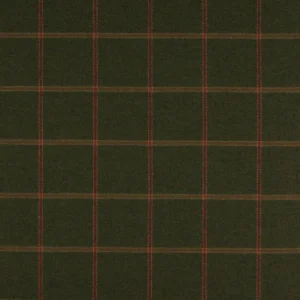 green checked woolen fabric from Colefax & Fowler