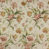 green botanical cotton fabric from Colefax & Fowler