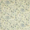 blue botanical linen fabric from Colefax & Fowler