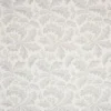 black-grey botanical linen fabric from Colefax & Fowler