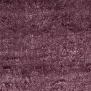 purple plain velvet-chenille fabric from Colefax & Fowler