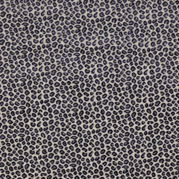 blue animal velvet-chenille fabric from Colefax & Fowler
