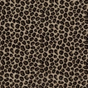 black-grey animal velvet-chenille fabric from Colefax & Fowler
