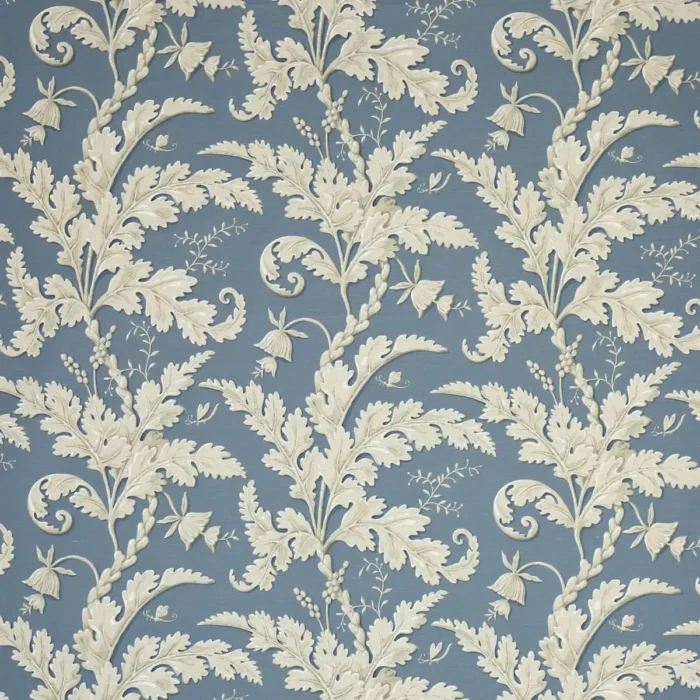 Acanthus Fabric - Blue swatch