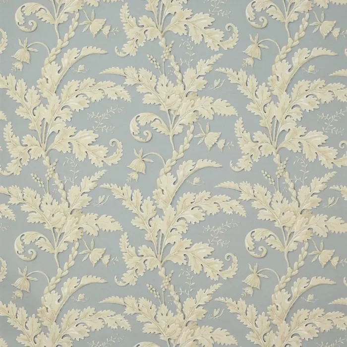 Acanthus Fabric - Powder Blue swatch