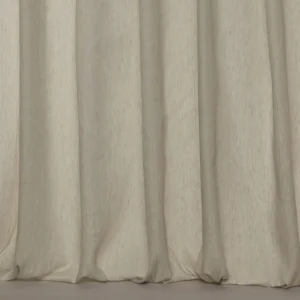 black-grey plain voile-sheer fabric from Colefax & Fowler