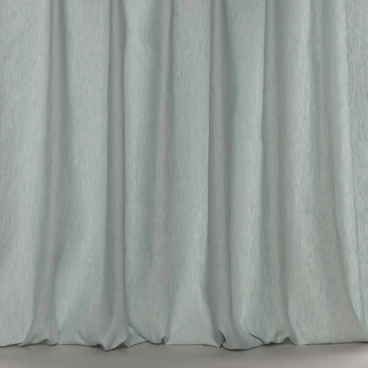 Bute Fabric - Aqua by blue plain voile-sheer fabric from Colefax & Fowler