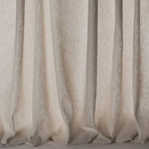 black-grey plain voile-sheer fabric from Colefax & Fowler