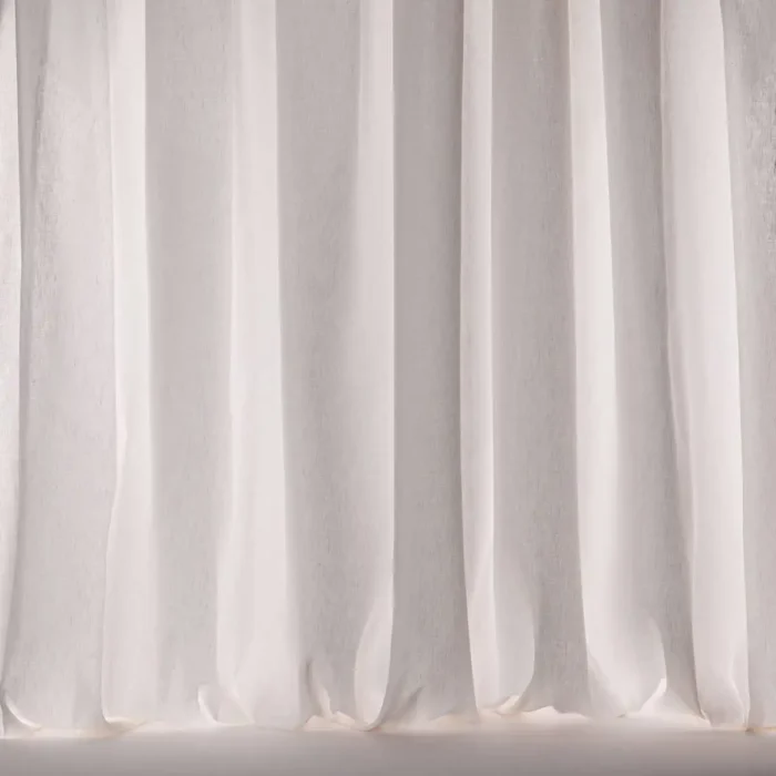Bute Fabric - Polar White fabric swatch F4029/10