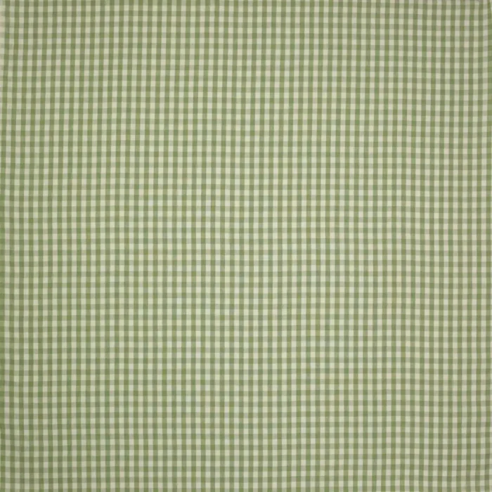 Minack Check Fabric - Leaf swatch