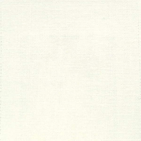 Foss Fabric - Ivory by white plain linen fabric from Colefax & Fowler