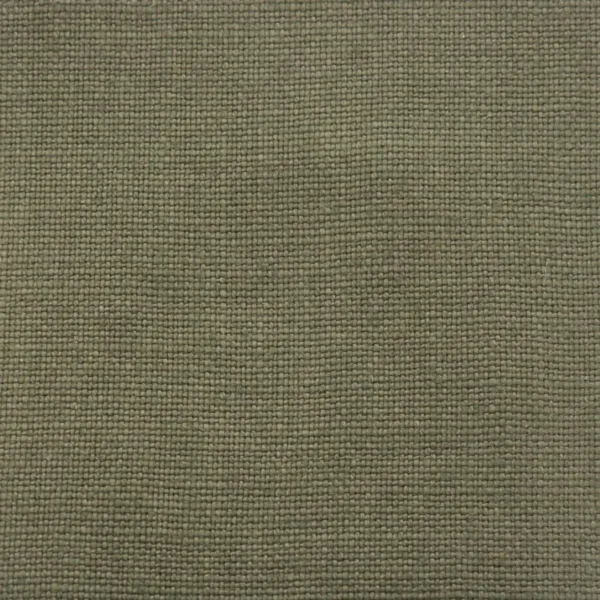Foss Fabric - Myrtle by green plain linen fabric from Colefax & Fowler