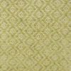 green geometric misc fabric from Colefax & Fowler