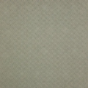 blue geometric woven fabric from Colefax & Fowler