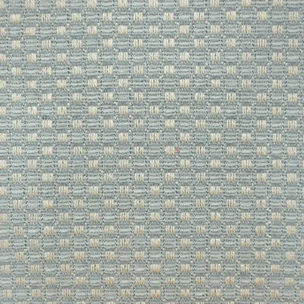 Amery Fabric - Old Blue by blue geometric misc fabric from Colefax & Fowler