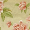 red botanical linen fabric from Colefax & Fowler