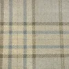 blue checked woven fabric from Colefax & Fowler